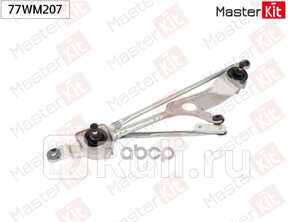 Мотор стеклоочистителя с трапецией передний OPEL INSIGNIA A G09 2008 - 2017 MASTERKIT 77WM207 MASTERKIT 77WM207 3180₽
