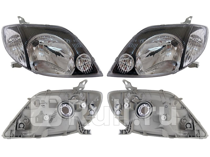 Тюнинг-фары комплект для Toyota Fielder 120 2002-2004 SAT ST-212-11B5PXLD2 9860₽