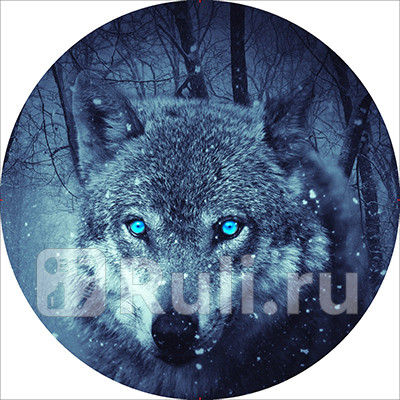 Чехол запасного колеса Skyway Волк R15 D67 см экокожаполиэстер SKYWAY S06301028 1270₽