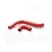 Патрубки радиатора ВАЗ 1118 16 клапанов резина красный 2 шт.Балаково Запчасть  Балаково Запчасть 10153