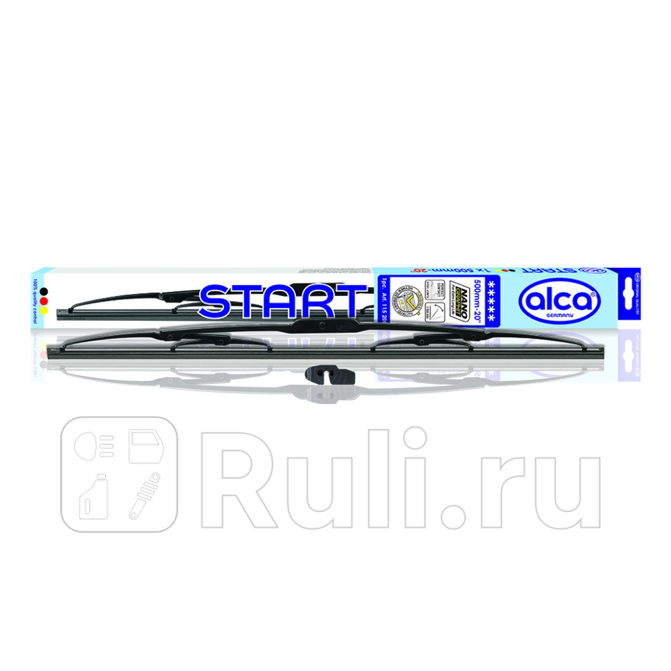 Щетка стеклоочистителя каркасная Alca 20500 мм START Alca 115200 310₽