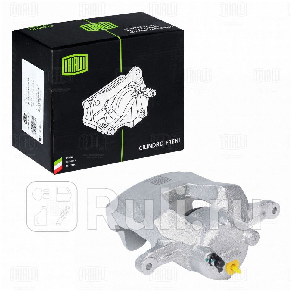 Суппорт тормозной Chevrolet Cruze 09- передний левый d60 мм R15 Trialli TRIALLI CF 062101 6900₽