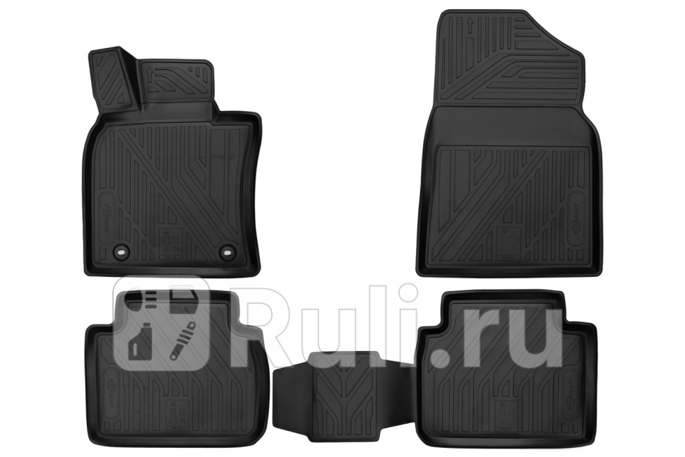 3d коврики в салон 4 шт для Toyota Camry V70 2017-2020 FORMAT FORMAT3D048152210k 4550₽
