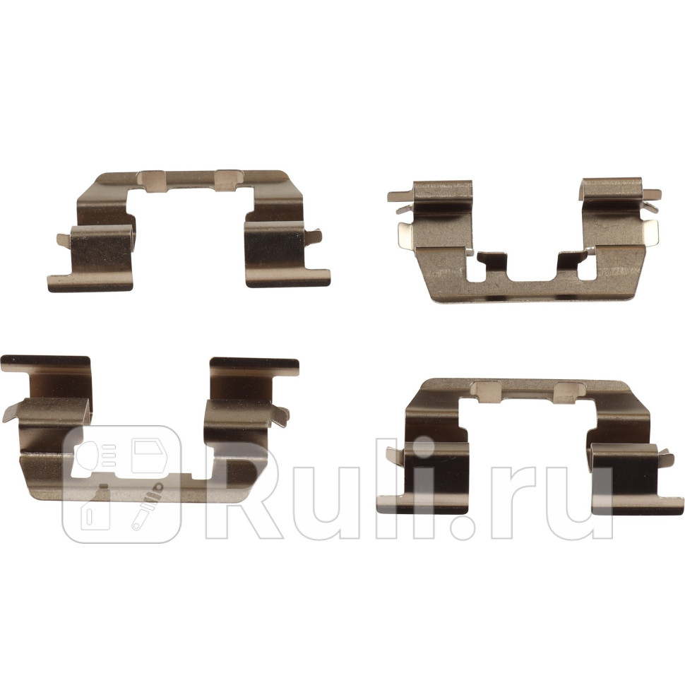 Рем к-кт колодок дискового тормоза JP GROUP 3564003410 560₽