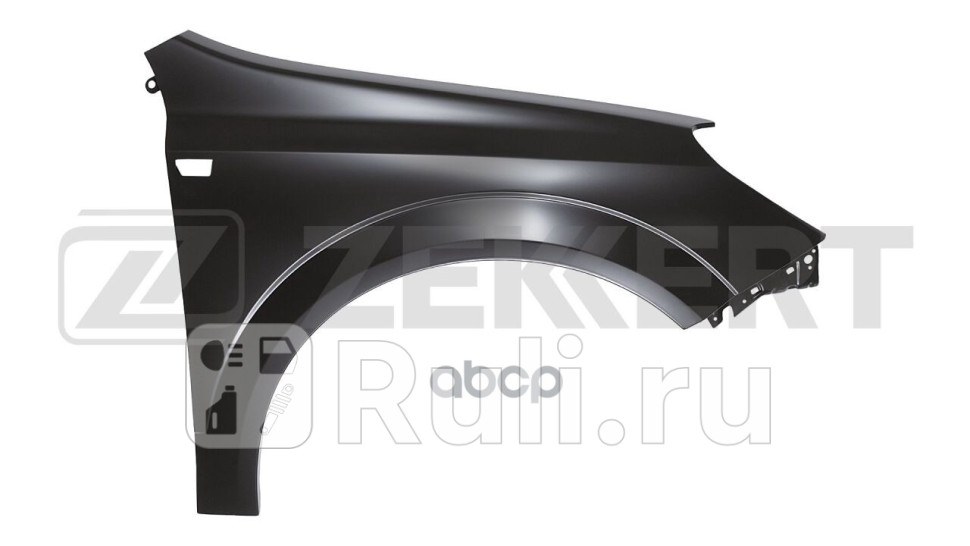 Крыло переднее правое Opel Astra H 04- с отв под повторитель Zekkert kt-1064 0₽