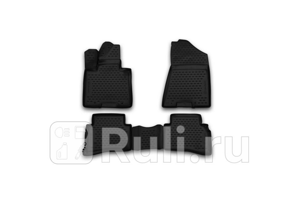 3d коврики в салон 4 шт для Hyundai Tucson 3 2015- Element CARHYN00001 3110₽