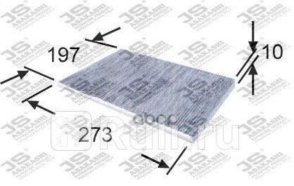 Фильтр салона JS Asakashi AC1505 0₽