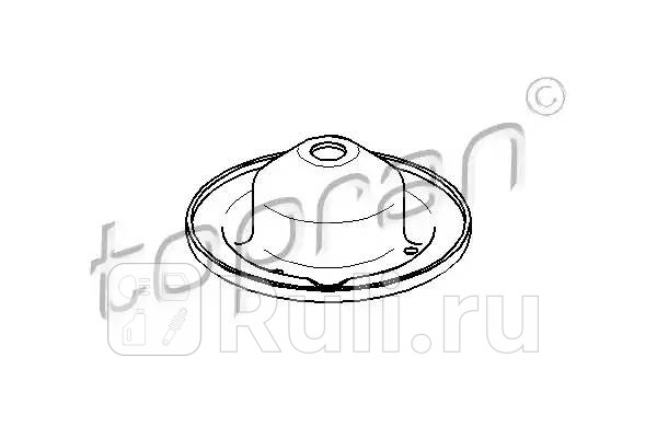 Опора пружины амортизатора HANS PRIES 107136001 0₽