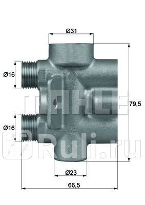 Термостат MAHLE арт. TO 9 75  Mahle/Knecht TO975