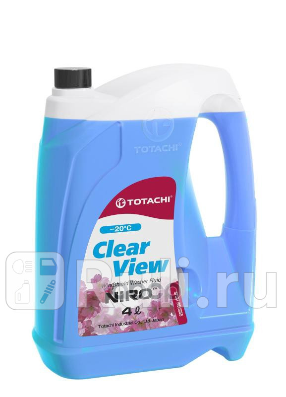 Жидкость стеклоомывателя незамерзающая NIRO CLEAR VIEW -20C 4л канистра TOTACHI 90504 810₽