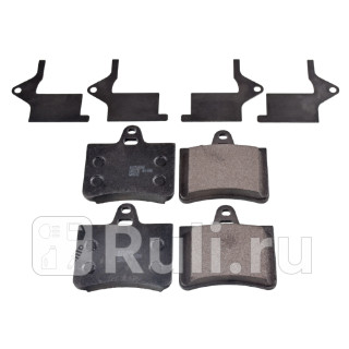 Колодки тормозные дисковые к-т зад Febi 16420 0₽