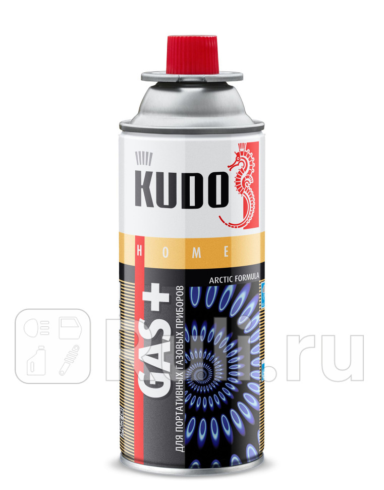 Газовый баллон для горелки 520 мл 220 г Kudo KUDO KU-H403 160₽