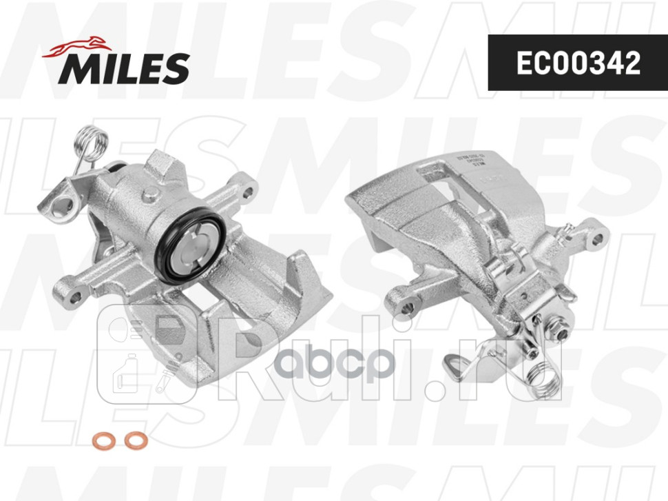 Суппорт тормозной VW MULTIVANTRANSPORTER V 03- задлев MILES EC00342 6660₽