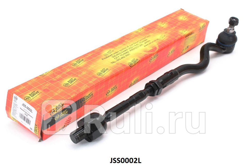 Наконечник рулевой левый в сборе с рулевой тягой JD JSS0002L 1230₽