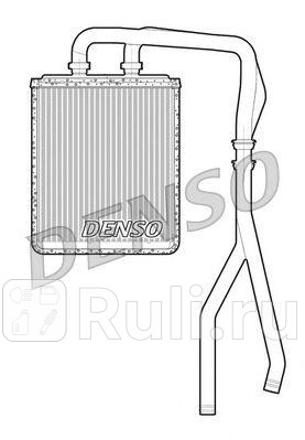 Радиатор печки iveco daily 30td all 06 DENSO DRR12010 16130₽