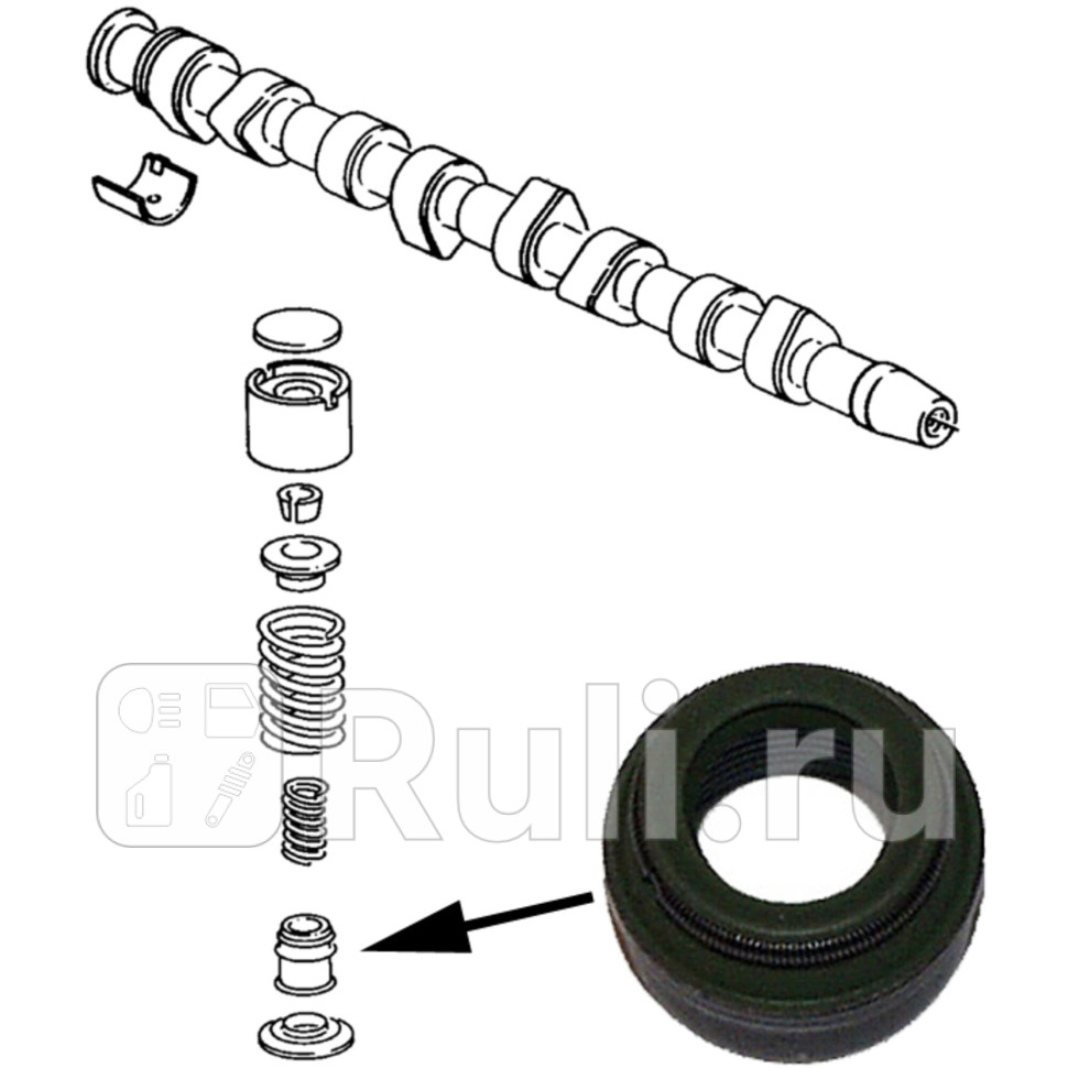 Маслсъемколпач1шт 8x108142x104 JP GROUP 1111352700 180₽