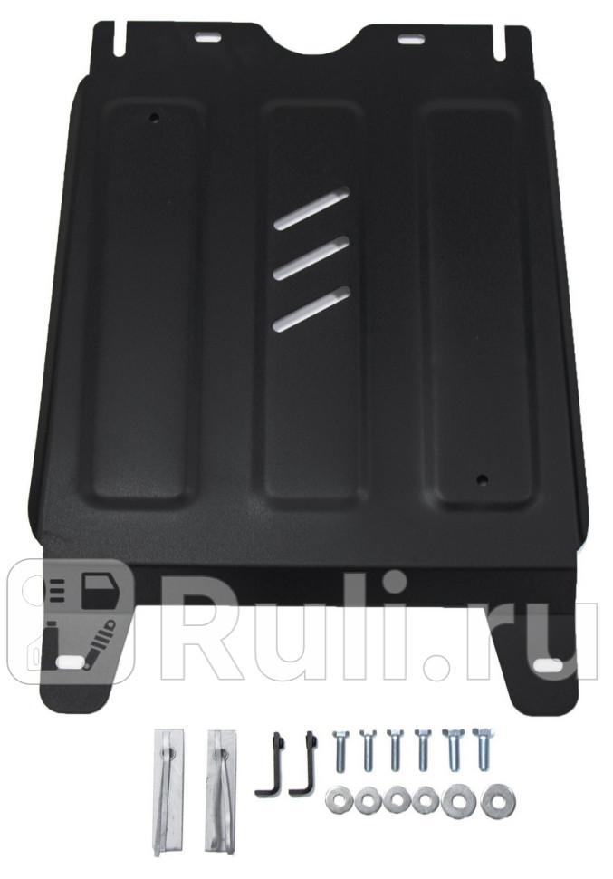 Защита кпп комплект крепежа для Toyota Hilux 2015-2020 RIVAL 11195031 5000₽