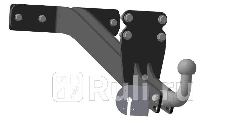 Фаркоп для UAZ Hunter 2003-2019 Oris 6506-A 8310₽