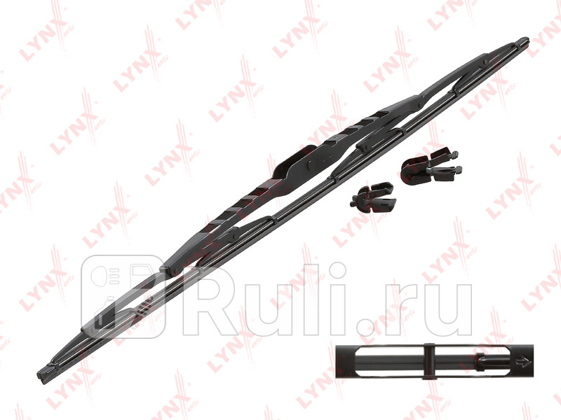Щетка стеклоочистителя каркасная грузовая LYNXAUTO 650LT 1390₽