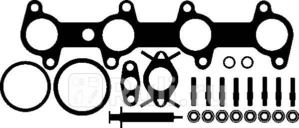 Ремкомплект турбокомпрессора Opel AstraSignumVectra 19CDTi 04 ELRING 715730 3920₽