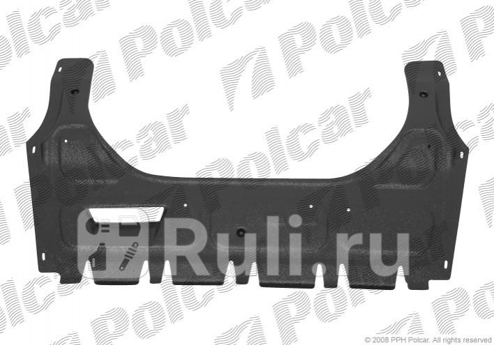 Пыльник двигателя для Seat Ibiza 3 2002-2006 Polcar 6730346Q 1380₽