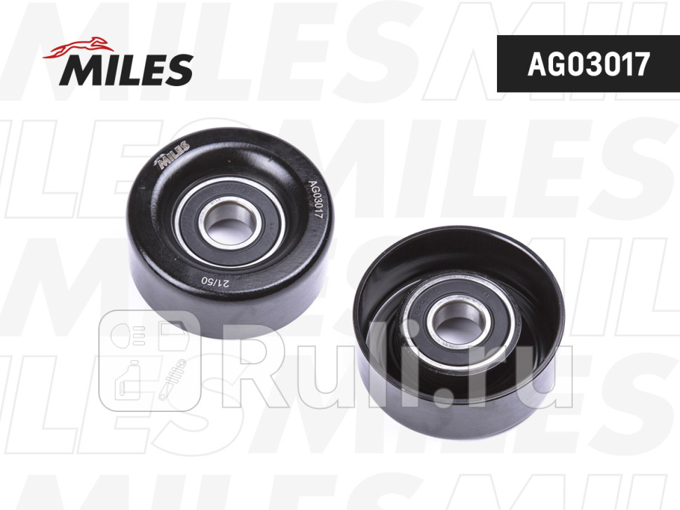 Ролик ремня приводного MAZDA 23 13-16 03- GATES T36418 AG03017 MILES AG03017 1200₽