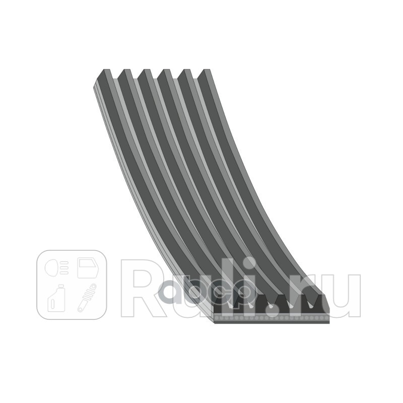 Ремень приводной поликлиновой 6PK1220 Febi 38424 1760₽