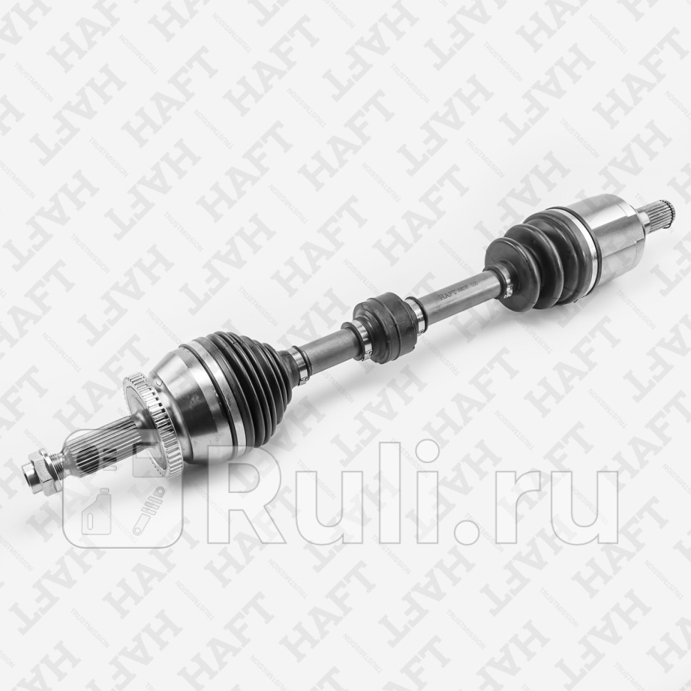 Приводной вал левый HYUNDAI Santa Fe 12- KIA Sorento 09- HAFT AW0187 13650₽