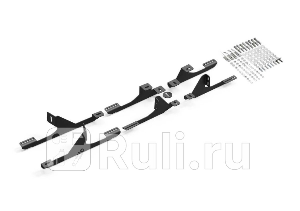 Крепеж к порогам комплект для Volkswagen Touareg 1 2002-2010 RIVAL 958091 9580₽