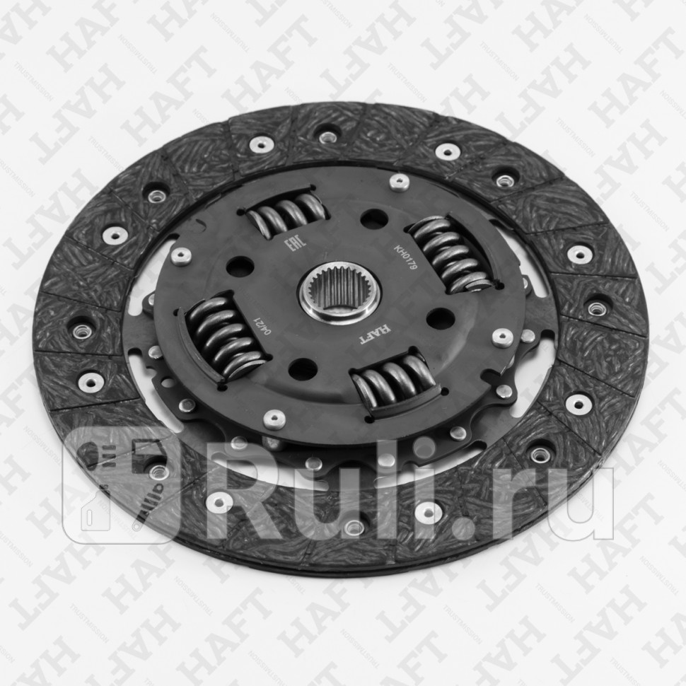 Диск сцепления 220mm AUDI A1 A2 A3 02- SKODA Fabia Octavia Rapid Roomster Yeti 99- VW Bora Caddy Golf Jetta Passat Polo Touran 02- HAFT KH0179 4860₽