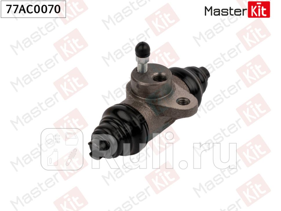 Цилиндр тормозной рабочий левправ Volkswagen TRANSPORTER IV 70A 70H 7DA 7DH 1990 - MASTERKIT 77AC0070 0₽