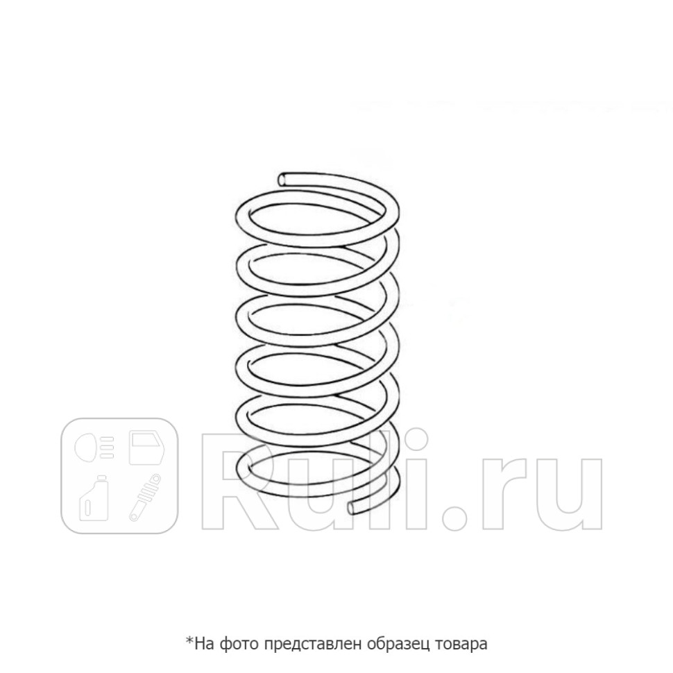 Пружина подвески передн заказывать 2 штцена за 1 шт VW Touareg 02- Zekkert sf-2668 0₽