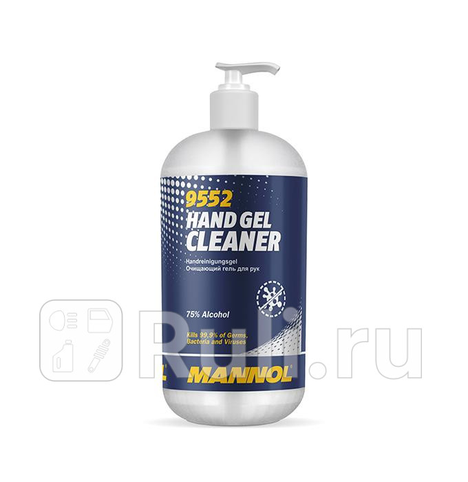 9552 Гель для очистки рук 480ml MANNOL 9552 940₽