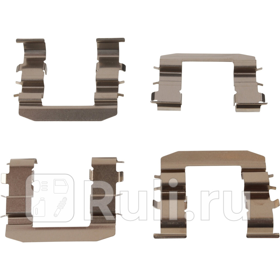 Рем к-кт колодок дискового тормоза JP GROUP 3664003310 370₽