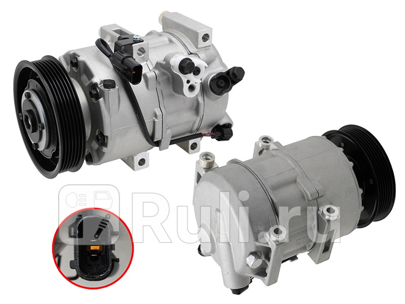 Компрессор кондиционера Kia Sorento 12-21 SAT ST-245-0009 26630₽