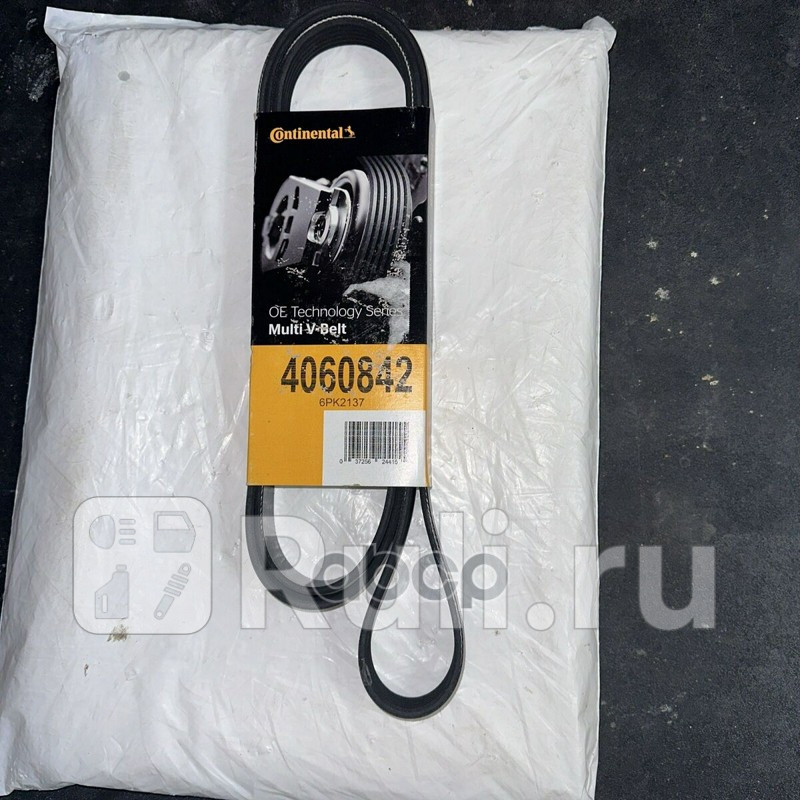 ремень поликлиновой 6PK2137 Hyundai Solaris CONTITECH 6PK2137 0₽