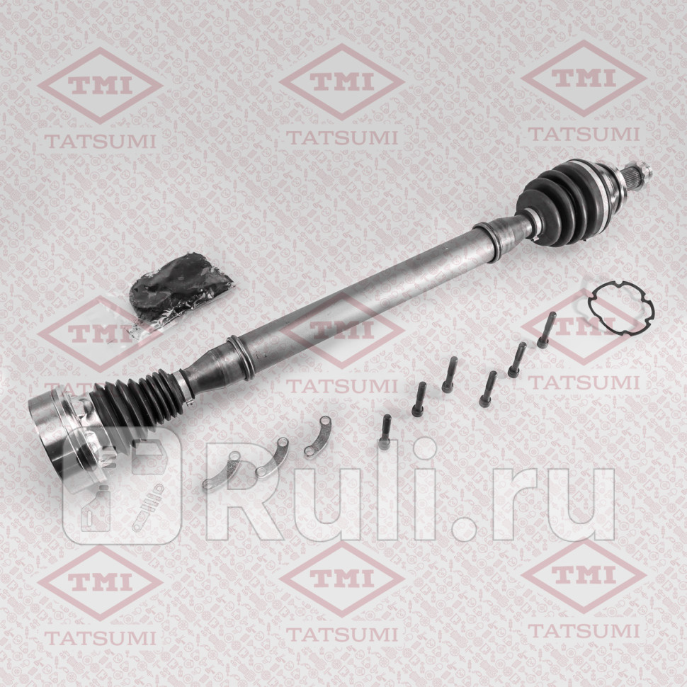 Приводной вал правый SKODA Fabia 14- VW Polo 09- TATSUMI TDD1009 10570₽