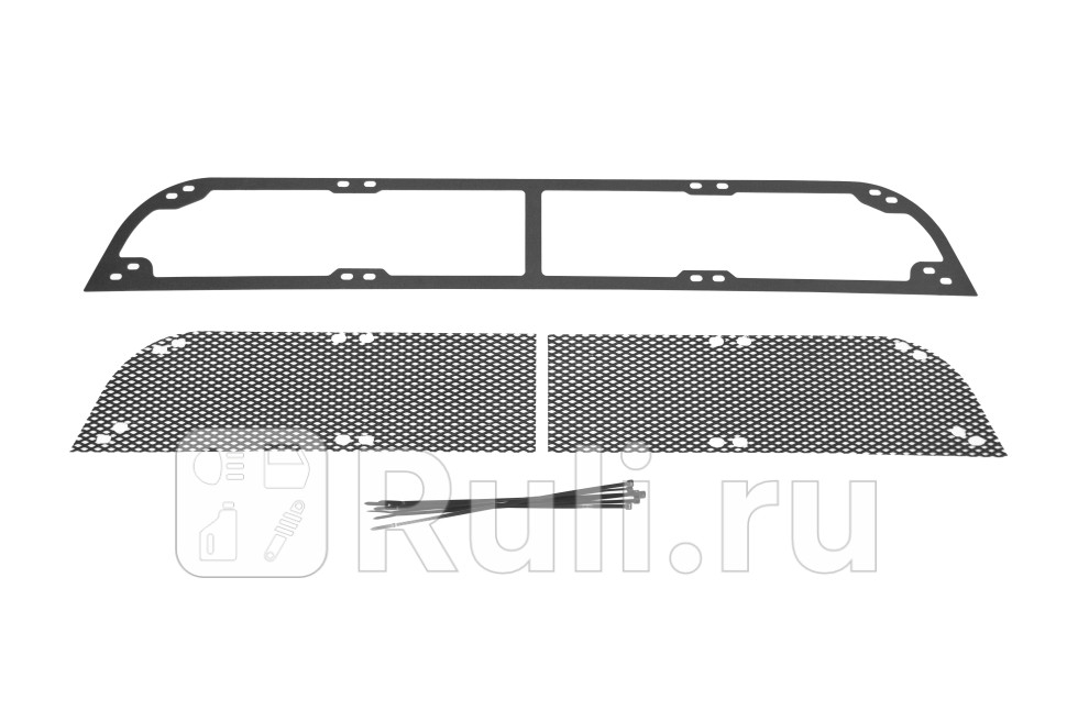 Сетка радиатора в бампер для Mitsubishi L200 2006-2010 Русская Артель SBML-048502 3290₽