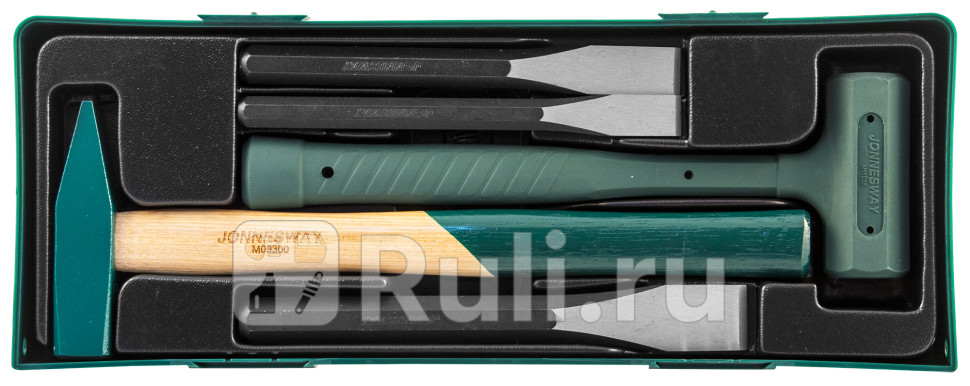 Набор молотков и зубил 5 предметов ложемент JONNESWAY AG010026SP 8290₽
