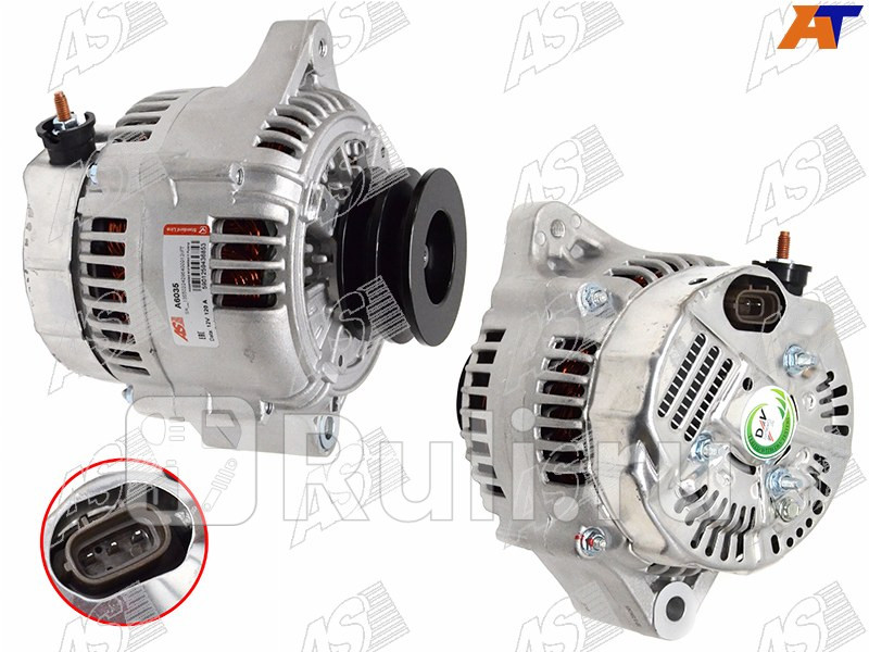 Генератор для Toyota Land Cruiser 100 1998-2007 AS-PL A6035 23890₽