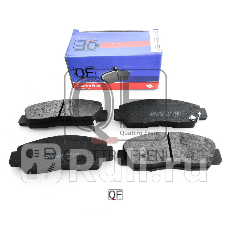 Колодки тормозные дисковые к-т Quattro Freni qf83902 0₽