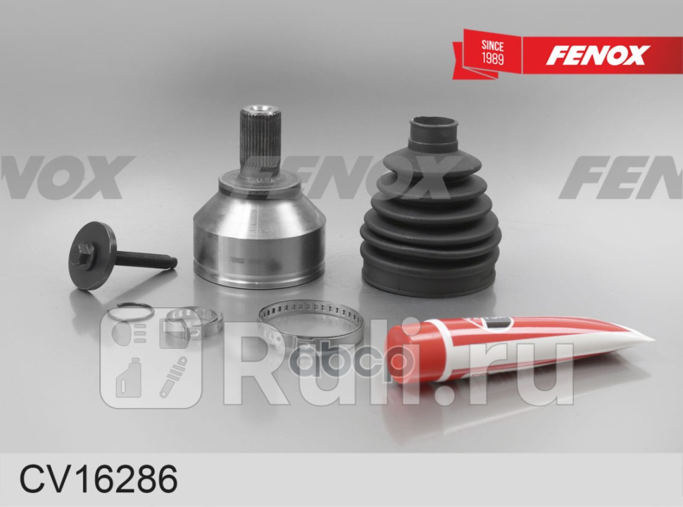 Шрус Ford C-Max 03-07 Focus II 04-11 36_26шл наружный FENOX CV16286 0₽