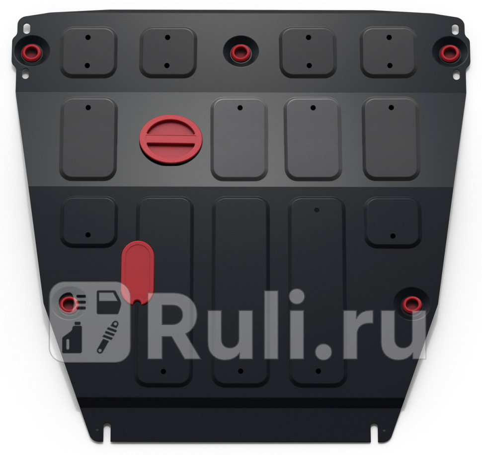 Защита поддона двигателя кпп для Ford Focus 1 1998-2001 АвтоБроня 111018221 7790₽