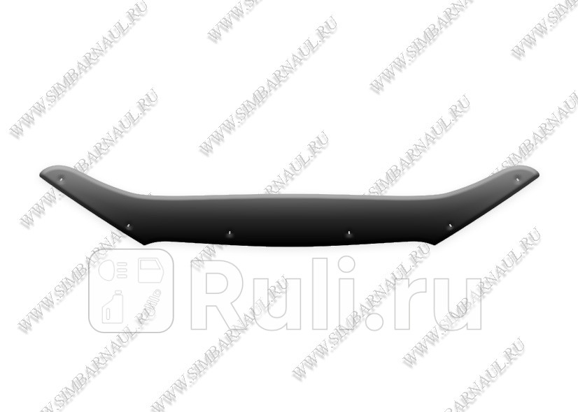 Дефлектор капота для Chevrolet Captiva 2012- SIM NLDSCHCAP1212 3850₽