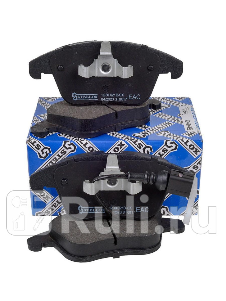Колодки тормозные дисковые передние для Audi Q3 2011-2018 STELLOX 1230 021B-SX 1650₽