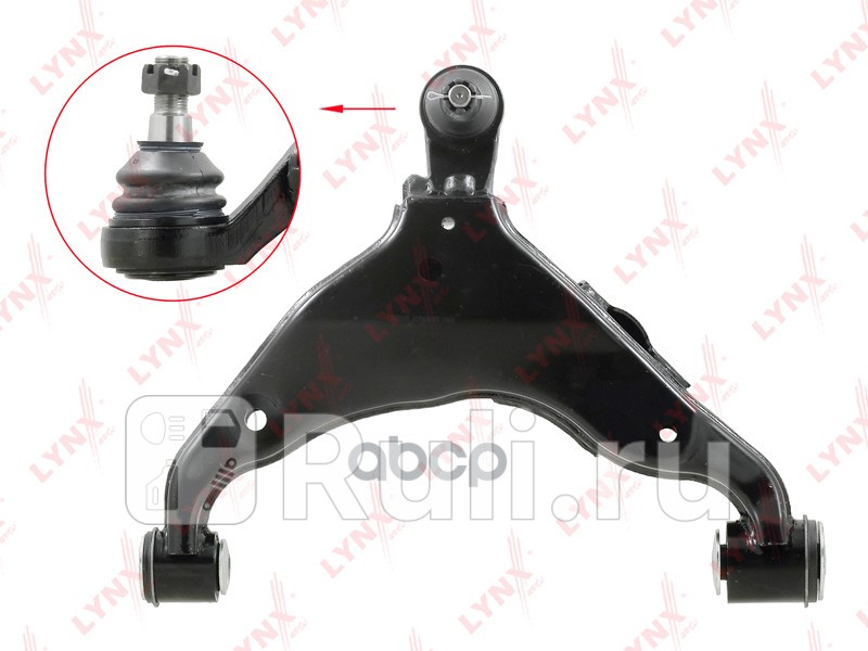 Рычаг подвески перед лев HAVAL H9 14- FR LOW РЫЧАГ В СБОРЕ С ШАРОВОЙ LYNXAUTO B5198L 34490₽