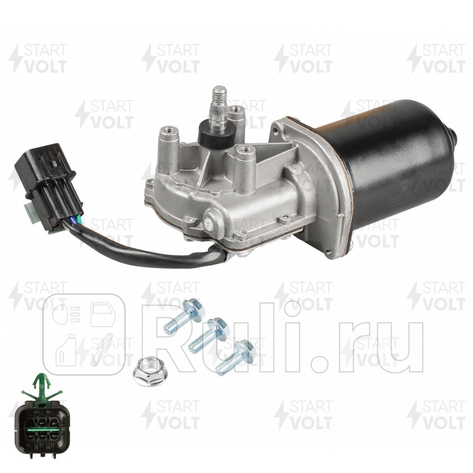 Моторедуктор стеклооч для ам Hyundai Getz 02- VWF 0808 STARTVOLT VWF0808 13450₽