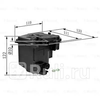 Фильтр топливный для Citroen Xsara 2000-2004 BOSCH 0 450 907 006 2440₽