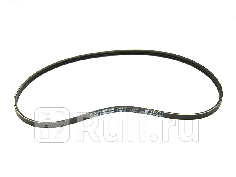 Ремень поликлиновой TOYOTA PRIUS 1NZ-FXE NHW2003-09 ALTPSNISSAN ALMERA QG16 06- SAT 3PK860 270₽