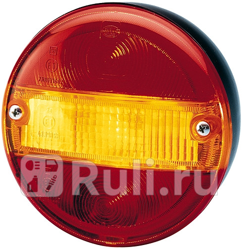 Фонарь задн кругл man mb scania daf volvo iveco bpw fruehauf Hella 2SD001685-218 3260₽